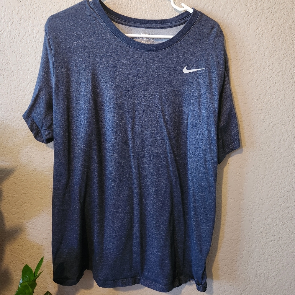 Men's Nike Dri-Fit Blue T-Shirt